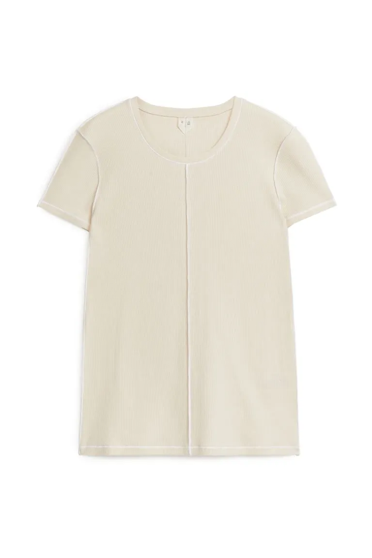 Футболка приталенного кроя ARKET Футболка приталенного кроя ARKET