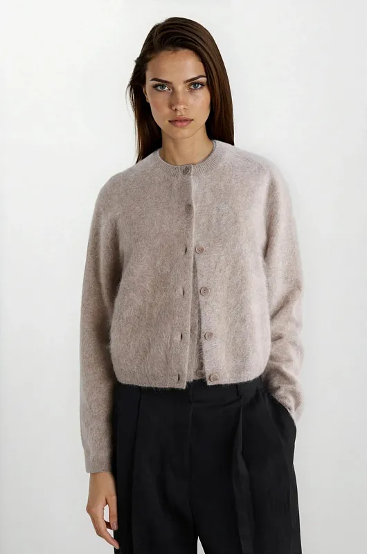 Кашемировый кардиган с начесом Кашемировый кардиган с начесом