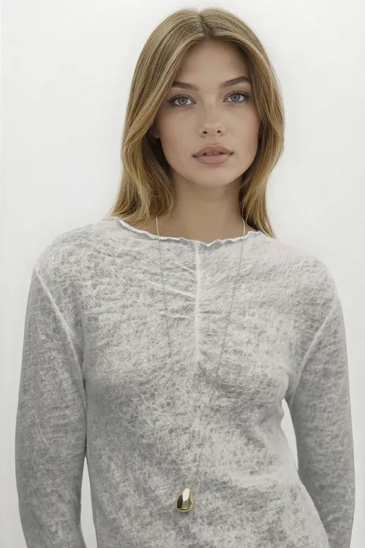 Ожерелье-цепочка с подвеской "Шар" асимметричной формы Ожерелье-цепочка с подвеской "Шар" асимметричной формы