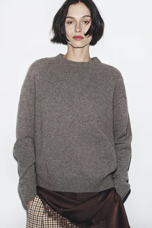 Джемпер из кашемира и шерсти ZARA Джемпер из кашемира и шерсти ZARA